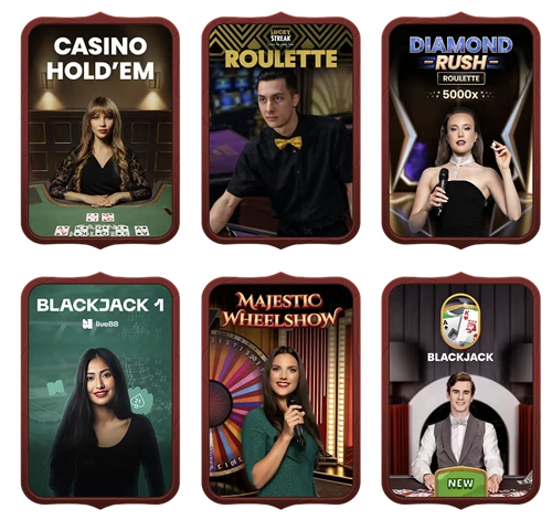 Magius Casino Live Games